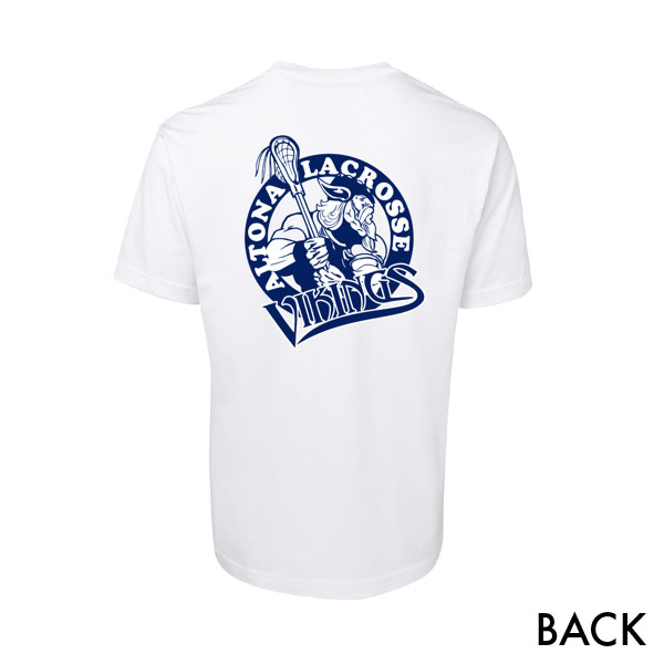 Altona Lacrosse Club tshirt white- back