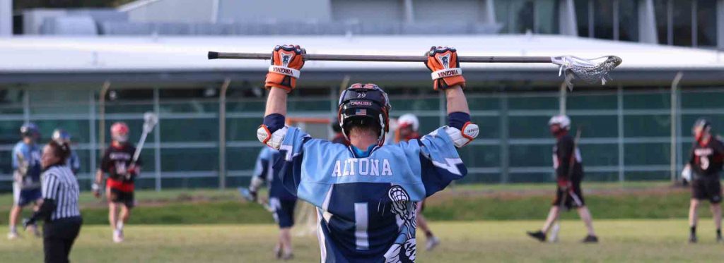 University of Virginia player representing Altona Lacrosse Club