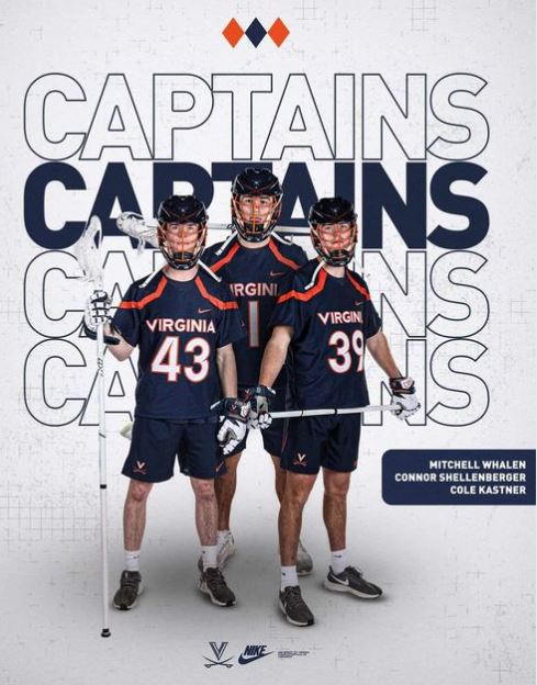 University of Virginia Lacrosse Captains 2024