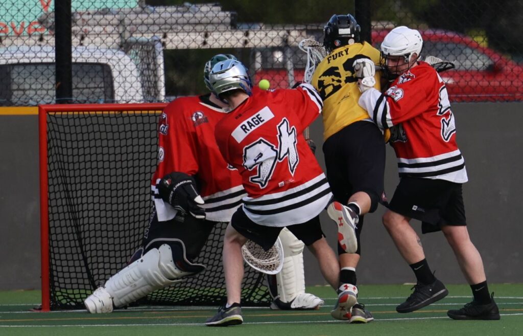 Box Lacrosse at Alan Lewer Box Court, Altona