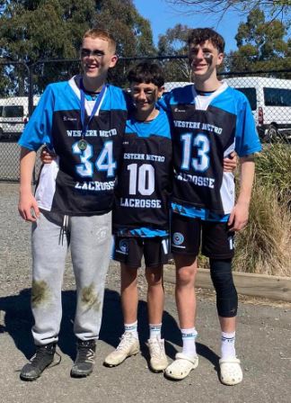 Altona Lacrosse players under 15 Nationals 2023.
